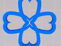 Clover heart thick by smb4122