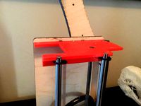 Printrbot 1405 XL Z-axis top plate by dfontanesi