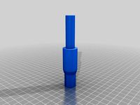 Food Processor Shaft and Pusher by jehimes