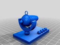 Desk top cannon by jameswakefield