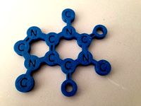 This is the caffeine molecule, you can use it as a coffee mug placemat by ejo60