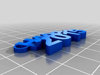 Happy 2015 keychain by John67