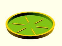 Customizable Plant Pot Coaster by bqzero