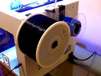 CraftBot 2.3Kg Filament Spoolholder by funbart