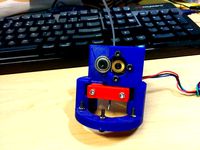Rigid Delta Micro Extruder with E3D mount by justinledwards