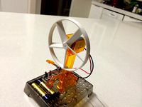 DC Motor Toy Fan by MrSonicKeith