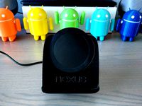 Nexus 6 desk stand with QI charger by lingen