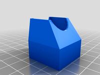 Hotend Fan Mount - 25mm - J-Head for Wade L3K Estruder by Korri