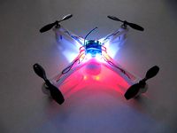 Mini Quadrocopter from Leftover Parts by Tomalinski