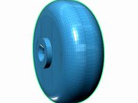 Fixed Wheel for Tristar Vacuum Cleaners by kingmokex86