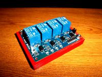Boite pour 4 relais Arduino. by MiniDef