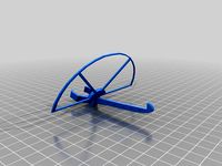 Quad copter leg and prop protector by galiettd