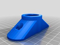 PVC pipe 3/4" wall mount/Foot by HMDesign