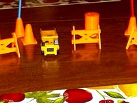 Construction Saw Horses/Business Card Holder by thecharacterg