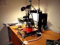 Prusa i3 leadscrew Z-axis upgrade by Rektinator