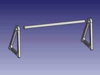 Overhead filament holder for TAZ 4 by pavelkaroukin