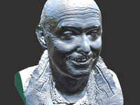 3D scanned sculpture of my dad by Waize_Engineering