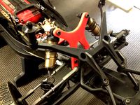 Kyosho HD SC6 front shock tower by jasonsnyder01
