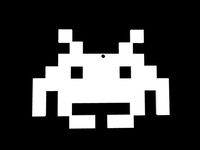 Space Invader Christmas Tree Ornaments by CyberNY