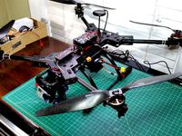 Ghost FPV Rail mounting System with Landing Skids V2 by deckernico