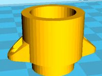 Bearing adapter for direct drive Ultimaker Original by olafweller