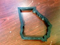 Georgia Cookie Cutter by 2ROBOTGUY