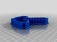 Minecraft Pickaxe Cookie Cutter Bigger by GordonInnovations