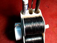 Dual Solder Spool Holder by DDStarkey