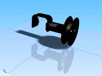 K8200/3Drag Fliament Guide Clip On with Bearing by Area51