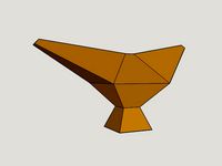 MAGIC LAMP LOW POLY by plastikelectrik