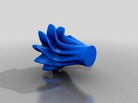 Simple Spline Gear Star Thing Vase by hashtagK