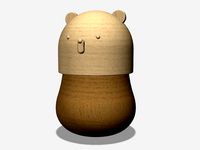 Blankly Bear Sugar Bowl by bingochiu