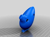 Ocarina with triforce and silver band by SolidMaker