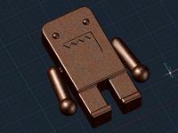 Domo for 3d printing by Dcdesigns