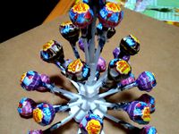 Chupa Chups Christmas Tree by K_3DJollyFab