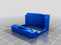 Fan bracket 3d Builder for single extruder by 3dcreatief
