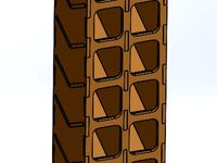 Laser Cut Small Nut Bolt Rack by roadhog