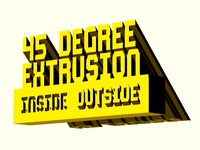 Vertical Text - Spiff at a 45 degree angle by danmar