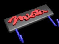 Mazda Miata Key Holder by texastboneking