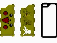 Iphone 5 Case Pikachu by TheJuanjo