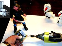 Handsfree Dremel clamp by WillemvD