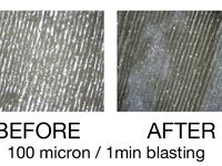 Sandblasting PLA/Bronzefill by Peda