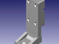 Dremel 3000 Mount for CNC by cnr437