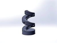 Spiral USB holder by OzzytheMozzy