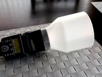 Flash Diffuser for Canon Speedlite 430 EX II by FatGeekyMan