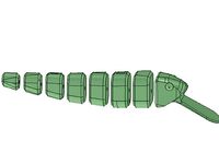 Articulated fishing lure - leurre articulé by magic_mushrooms