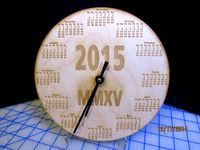 Calendar Clock.   by TexasLaser