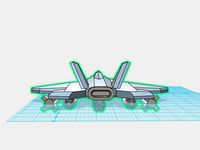 Jet fighter  by martingalea