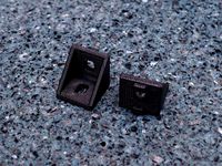 90 Degree corner bracket for 30x30mm Alluminium T-Slot extrusion by d3delta3d