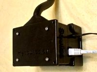 Caja para Arduino UNO + Shield W5100 + Modulo 4 reles, con soporte para pared, para proyectos Souliss by litoeirexa